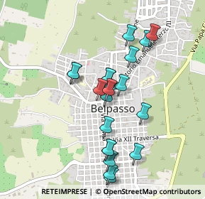 Mappa Via E. Setti Carraro, 95032 Belpasso CT, Italia (0.47)