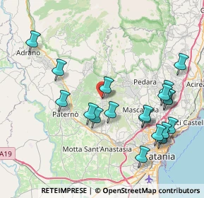 Mappa Via E. Setti Carraro, 95032 Belpasso CT, Italia (9.66526)