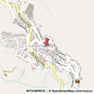Mappa Via Conte Ruggero, 9, 94010 Calascibetta, Enna (Sicilia)