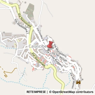 Mappa Via Conte Ruggero, 31, 94010 Calascibetta, Enna (Sicilia)