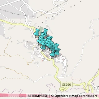 Mappa Via Conte Ruggero, 94010 Calascibetta EN, Italia (0.203)