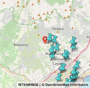 Mappa Via Trieste, 95030 Catania CT, Italia (6.156)