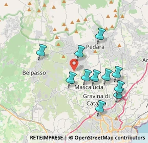 Mappa Via Trieste, 95030 Mascalucia CT, Italia (3.98)