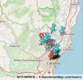 Mappa Via Trieste, 95030 Catania CT, Italia (7.372)