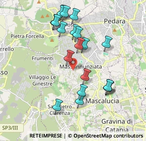 Mappa Via Trieste, 95030 Mascalucia CT, Italia (2.1645)