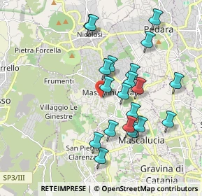Mappa Via Trieste, 95030 Mascalucia CT, Italia (2.029)
