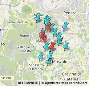 Mappa Via Trieste, 95030 Catania CT, Italia (1.4755)