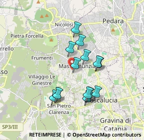 Mappa Via Trieste, 95030 Mascalucia CT, Italia (1.70357)