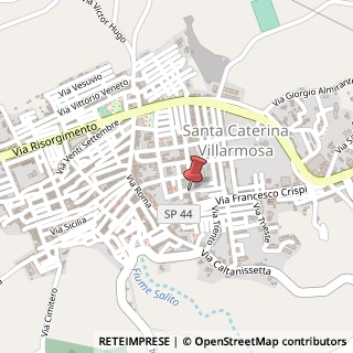 Mappa Via N. Sauro, 98, 93018 Santa Caterina Villarmosa, Caltanissetta (Sicilia)