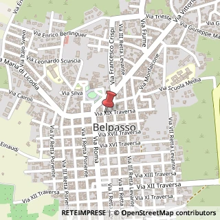 Mappa Via XIX Traversa, 89, 95032 Belpasso, Catania (Sicilia)