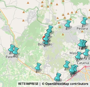 Mappa Via XIX Traversa, 95032 Belpasso CT, Italia (5.9745)