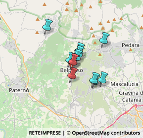 Mappa Via XIX Traversa, 95032 Belpasso CT, Italia (2.40455)