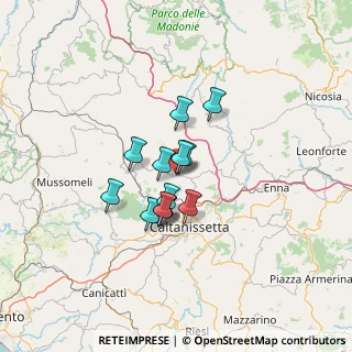 Mappa Via Sac. Lo Porto, 93018 Santa Caterina Villarmosa CL, Italia (9.73692)