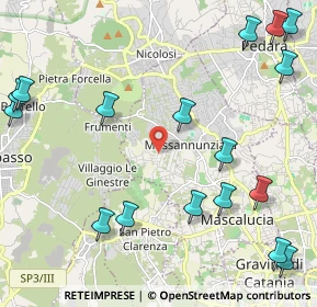 Mappa Via Bari, 95030 Mascalucia CT, Italia (3.28)