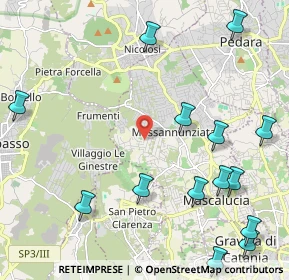 Mappa Via Bari, 95030 Mascalucia CT, Italia (3.19357)