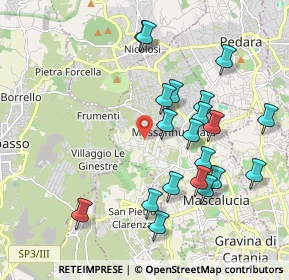 Mappa Via Bari, 95030 Mascalucia CT, Italia (2.258)