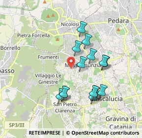 Mappa Via Bari, 95030 Mascalucia CT, Italia (1.865)