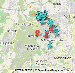 Mappa Via Marche, 95030 Mascalucia CT, Italia (1.707)