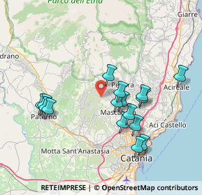 Mappa Via Marche, 95030 Mascalucia CT, Italia (8.10375)