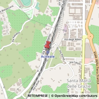 Mappa Via San Girolamo, 51, 95024 Acireale, Catania (Sicilia)