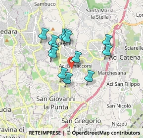 Mappa Via Goffredo Mameli, 95020 Aci Bonaccorsi CT, Italia (1.53385)
