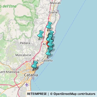Mappa Centro Commerciale Ciclope, 95024 Acireale CT, Italia (4.21333)