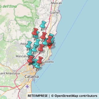 Mappa Centro Commerciale Ciclope, 95024 Acireale CT, Italia (6.409)