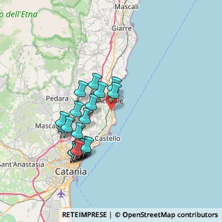Mappa Centro Commerciale Ciclope, 95024 Acireale CT, Italia (7.867)