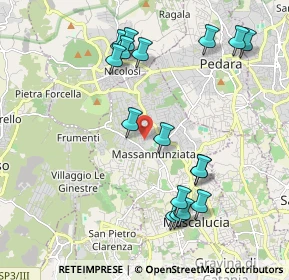 Mappa Via G. Meli, 95030 Mascalucia CT, Italia (2.44941)