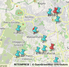 Mappa Via G. Meli, 95030 Mascalucia CT, Italia (2.86308)