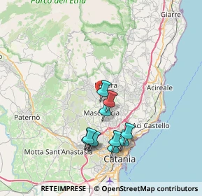 Mappa Via Torre Ombra, 95030 Mascalucia CT, Italia (7.77455)