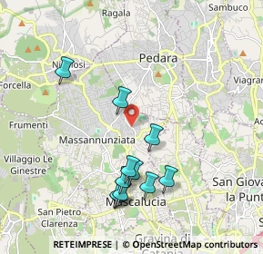Mappa Via Torre Ombra, 95030 Mascalucia CT, Italia (2.18727)
