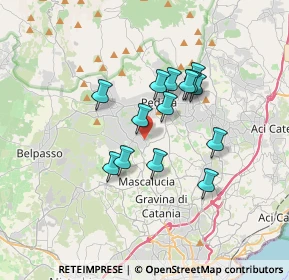 Mappa Via Torre Ombra, 95030 Mascalucia CT, Italia (3.04643)