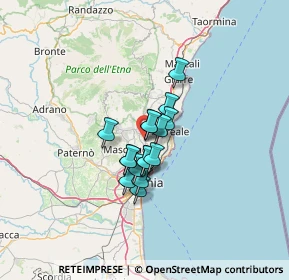 Mappa Via del Pozzo, 95037 San Giovanni La Punta CT, Italia (8.825)