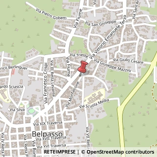 Mappa Via Monfalcone, 91, 95032 Belpasso, Catania (Sicilia)