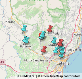 Mappa Via Giuseppe Sambataro, 95032 Belpasso CT, Italia (7.05071)