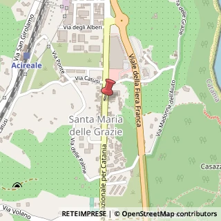Mappa Via nazionale per Catania, 5, 95024 Acireale, Catania (Sicilia)