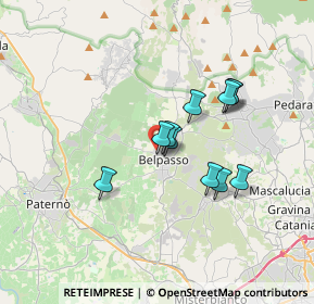 Mappa Via Giuseppe Ungaretti, 95032 Belpasso CT, Italia (3.06273)