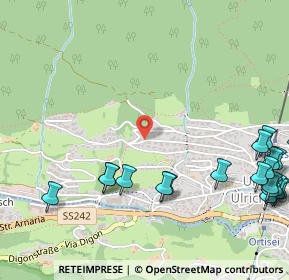 Mappa Via Tinderla, 39046 Ortisei BZ, Italia (0.748)