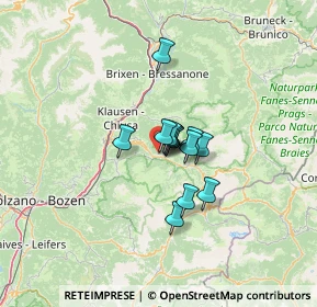 Mappa Via Tinderla, 39046 Ortisei BZ, Italia (6.97846)