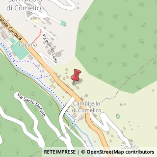 Mappa Via Campitello, 12, 32040 San Nicolò di Comelico, Belluno (Veneto)