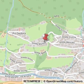 Mappa Via Mureda, 110, 39046 Ortisei, Bolzano (Trentino-Alto Adige)