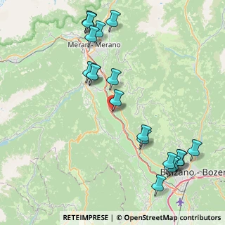 Mappa Via Mitterling, 39010 Gargazzone BZ, Italia (9.764)