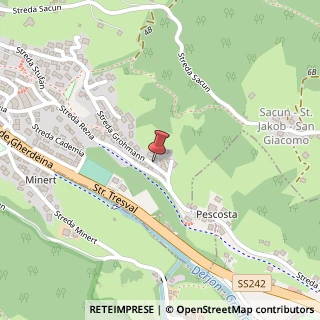 Mappa Strada Rezia, 351, 39046 Ortisei, Bolzano (Trentino-Alto Adige)