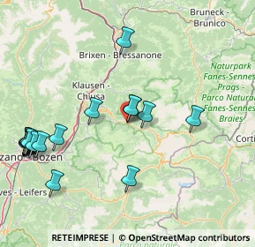 Mappa Via Minert, 39046 Ortisei BZ, Italia (19.36)