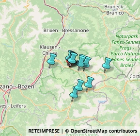 Mappa Via Minert, 39046 Ortisei BZ, Italia (6.15615)