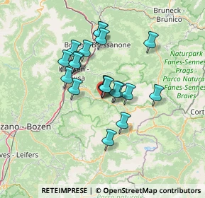 Mappa Strada Chr. Trebinger, 39046 Ortisei BZ, Italia (10.406)