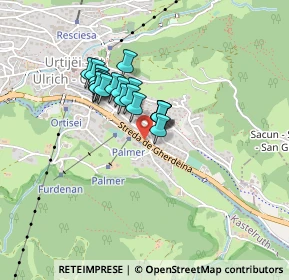 Mappa Strada Chr. Trebinger, 39046 Ortisei BZ, Italia (0.2865)