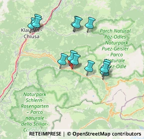 Mappa Strada Chr. Trebinger, 39046 Ortisei BZ, Italia (6.59538)