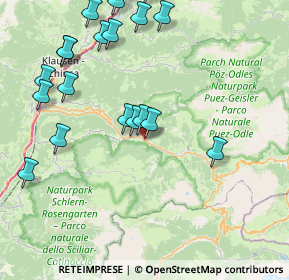 Mappa Strada Chr. Trebinger, 39046 Ortisei BZ, Italia (9.4885)